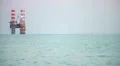 Rig drilling platform HD Footage