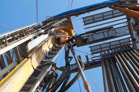 Rig station Foto stock