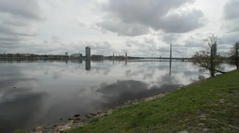 RIGA - April of 2016 Timelapse Stock Footage 62712603