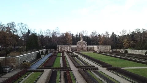 Riga Brethren Cemetery Stock Footage 81958513
