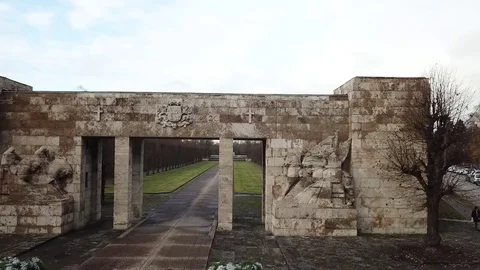 Riga Brethren Cemetery Stock Footage 81958545