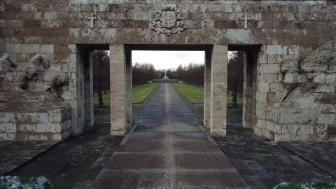 Riga Brethren Cemetery Stock Footage 81958546