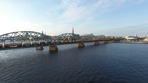 Riga Capital of Latvia Stock Footage 113076809
