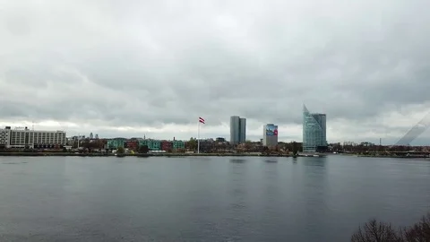 Riga city Stock Footage 81958530