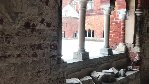 Riga, Latvia, A close up of a stone building Stock Footage 134420410