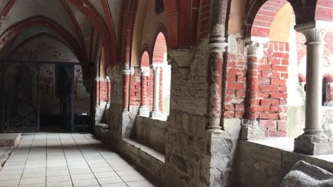 Riga, Latvia, A close up of a stone building 스톡 동영상 134421659