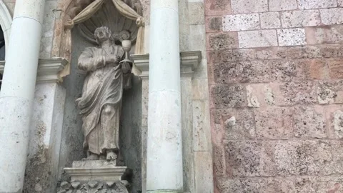 Riga, Latvia, An old stone building Stock Footage 134475302