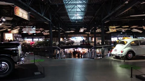 Riga Motor Museum Stock Footage 238618115