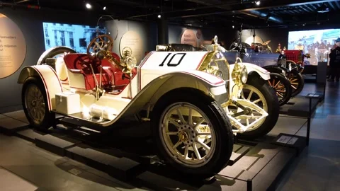 Riga Motor Museum Stock Footage 240621004