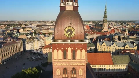 Riga old city Stock Footage 149039500