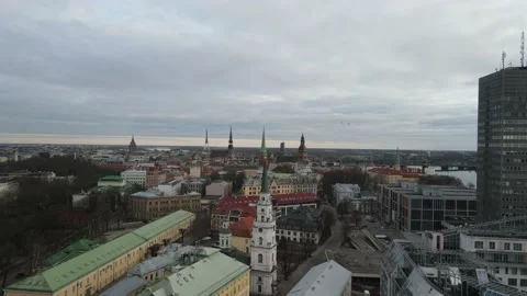 Riga old city Stock Footage 159281721
