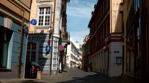 Riga old town Stock Footage 39002024