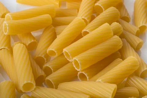 .rigatoni pasta macro texture Stock-Fotos