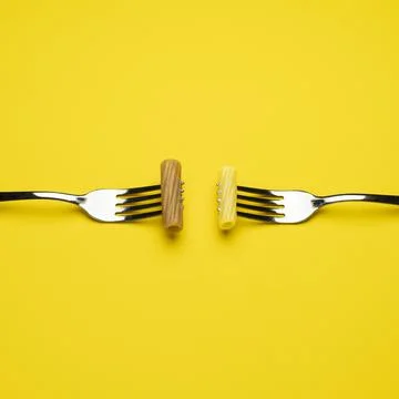 Rigatoni pasta Stock Photos