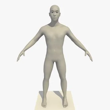 Room With Rigged Person - Blender 3D Models : Blender 3D Models