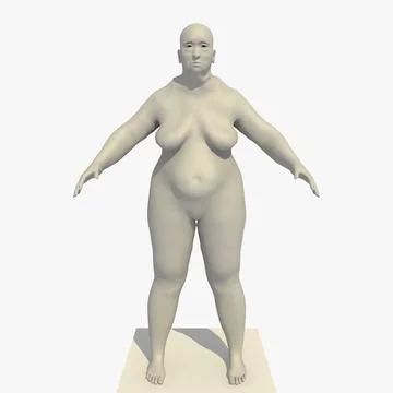 3D Fat Woman Models ~ Download a Fat Woman 3D Model