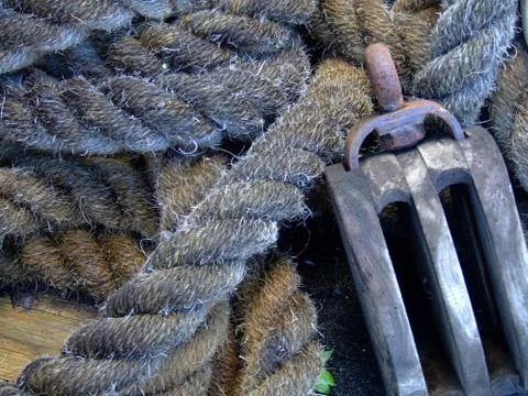 Rigging close up Stock Photos