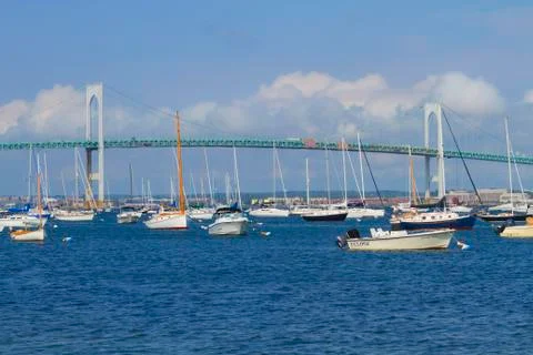 Rigging on a sailboat Stock Photos