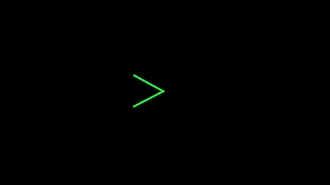 Right Arrow with alpha icon animated video Stock Footage 291690911