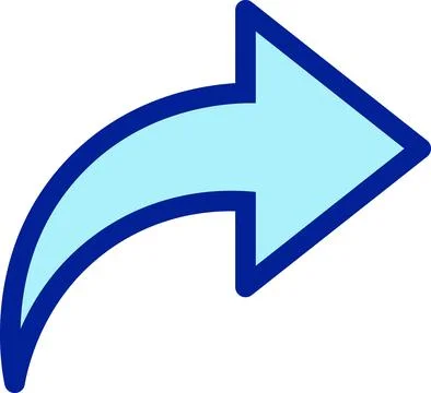 Right Arrow Forward Stock Illustration