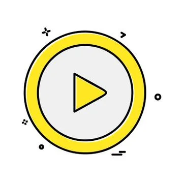 Right arrow icon design vector Stock Illustration