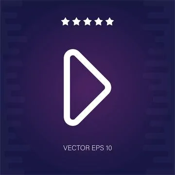 Right-arrow  icon Stock Illustration