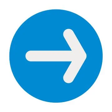 Right arrow icon vector illustration Stock Illustration