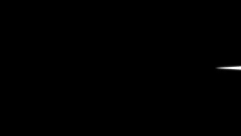 Right arrow loop animation 4k on black background Stock Footage 307418185