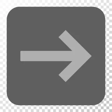 Right Arrow Rounded Square Button 스톡 일러스트