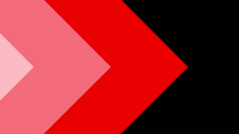 Right Arrow Transition (Black Background) 4K Stock Footage 303410029