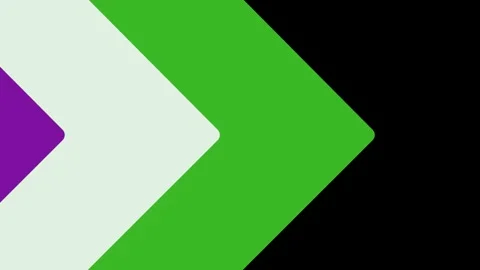 Right Arrow Transition with Black Background 4K Stock Footage 311431694