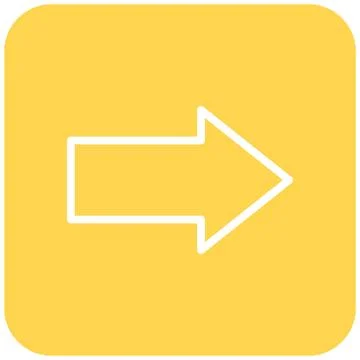 Right arrow Vector Icon Design Illustration Stock Illustration