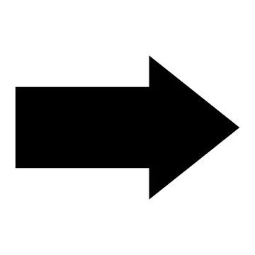 Right arrow Vector Icon Design Illustration Stock Illustration