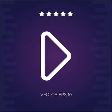 Right-arrow vector icon Stock Illustration