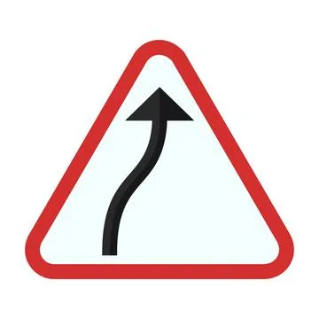 Right bend Stock Photos