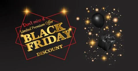 Right black  Friday Stock Illustration