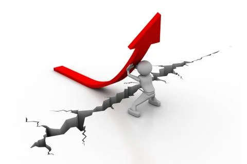 Right business growth solution Stock Illustration