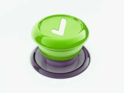 Right button Stock Illustration