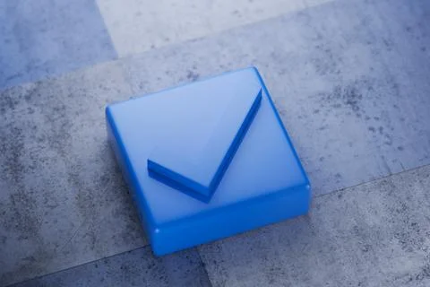 Right to choose. Change of power. Voting flag. Checkbox. Democratic electio.. Ilustração Stock