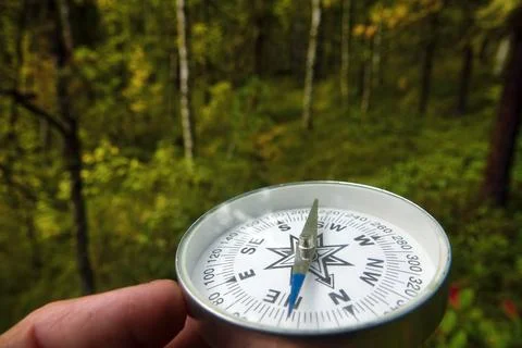 Right compass is always needed Stock Photos