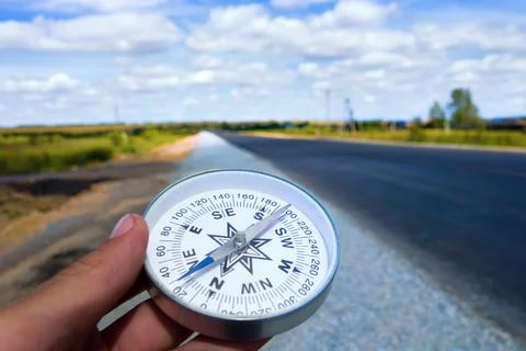 Right compass is always needed Stock Photos