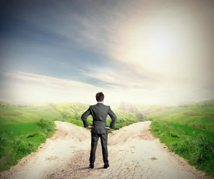 The right destination Stock Photos