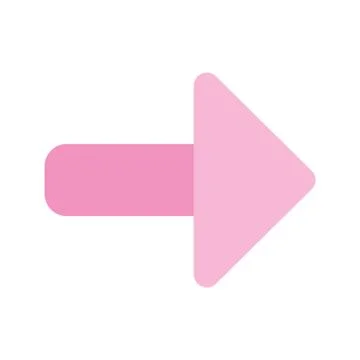 Right direction arrow flat style icon vector design Stock Illustration