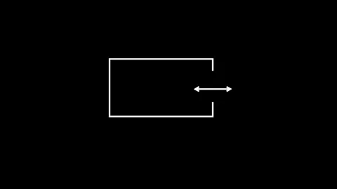Right direction arrow icon animated video Stock Footage 292003035