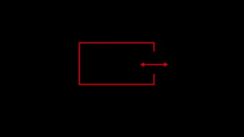 Right direction arrow icon animated video Stock Footage 292003037