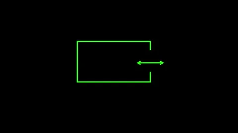 Right direction arrow icon animated video Stock Footage 292003041