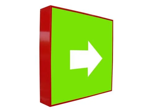 Right direction Stock-Illustration