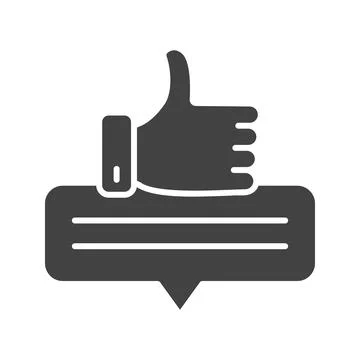 Right Feedback Icon Image. Stock Illustration