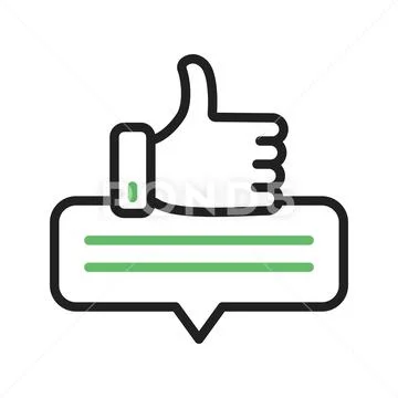 Right Feedback Icon Image. イラスト素材