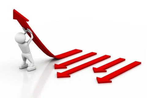 Right growth solution Stock Illustration